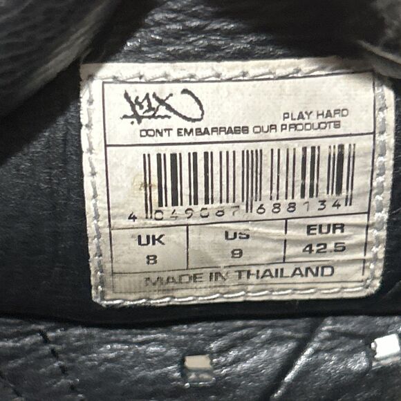 Patrick Mohr K1X MK5 Black Sneaker US Mens Size 9 Very Rare